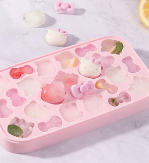 Hello Kitty Press & Pop Ice Cube Tray