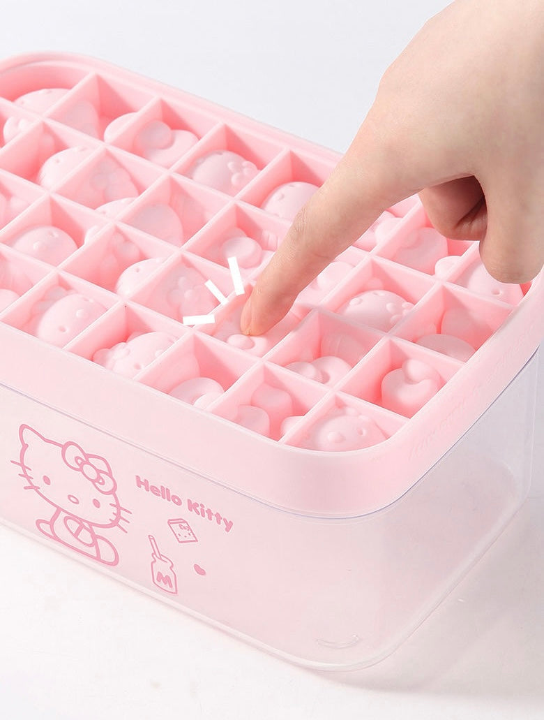 Hello Kitty Press & Pop Ice Cube Tray