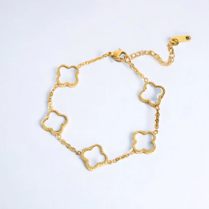 AuraGleam™ Gold-Plated Bracelet