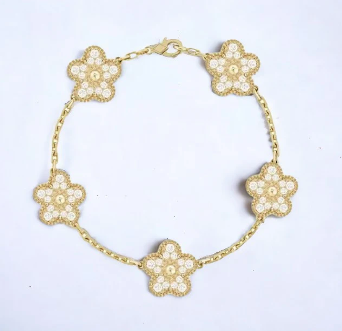 LuminaLuxe™ 18K Gold Bracelet