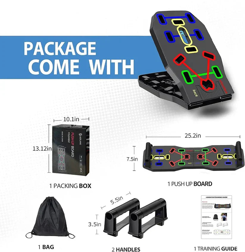 Moveform™ 10-in-1 Foldable Push-Up Board