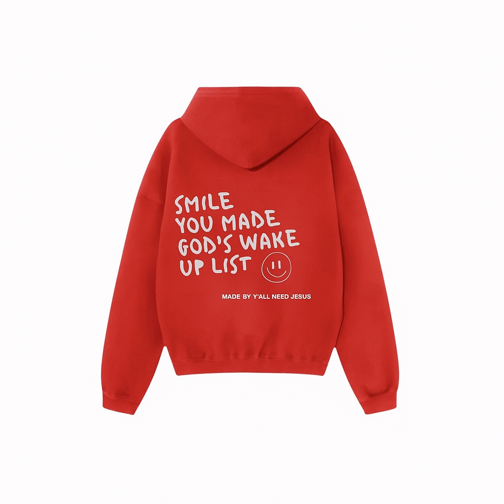 God’s Wake Up List Hoodie