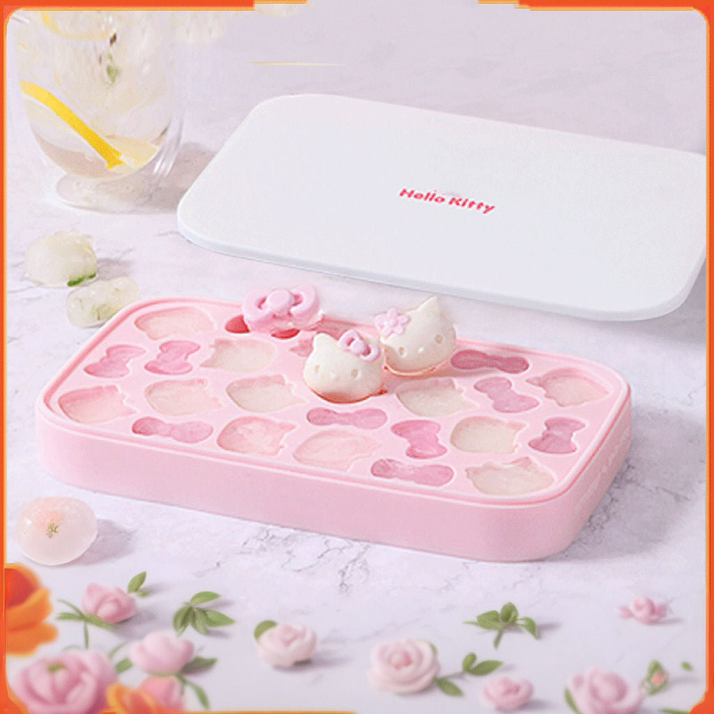 Hello Kitty Press & Pop Ice Cube Tray