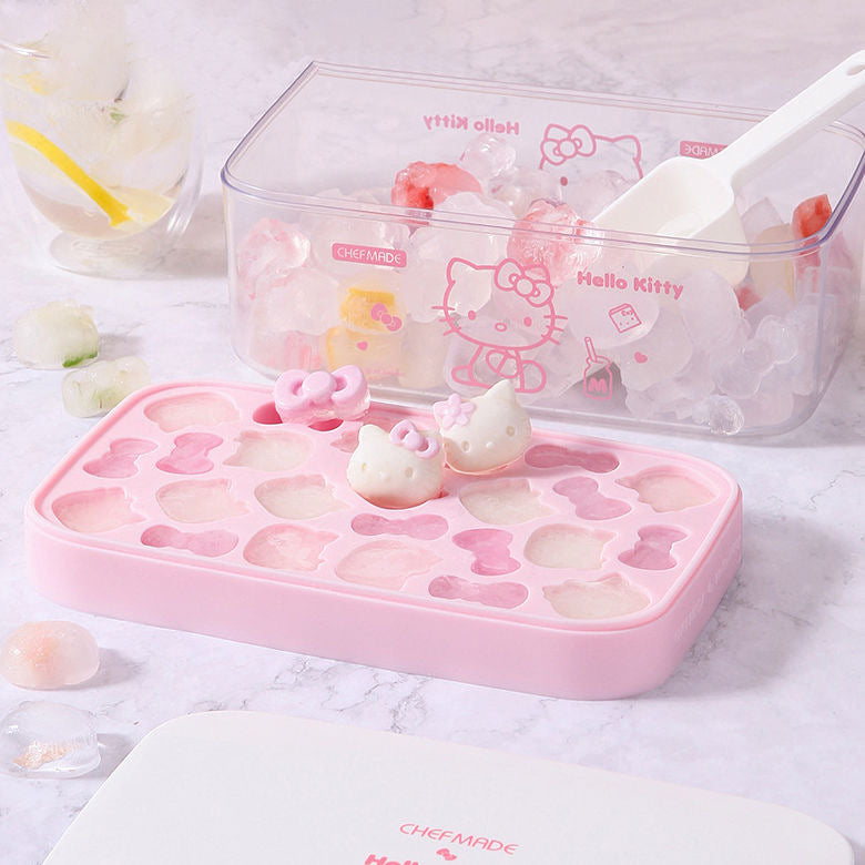 Hello Kitty Press & Pop Ice Cube Tray