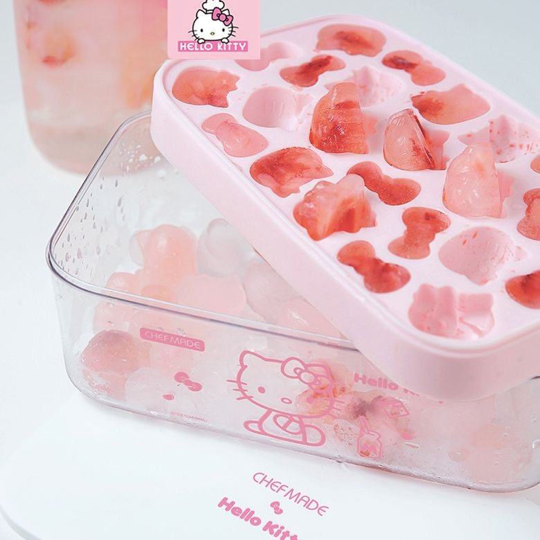 Hello Kitty Press & Pop Ice Cube Tray