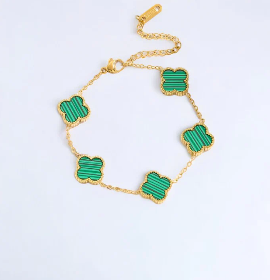 LuminaLuxe™ 18K Gold Bracelet